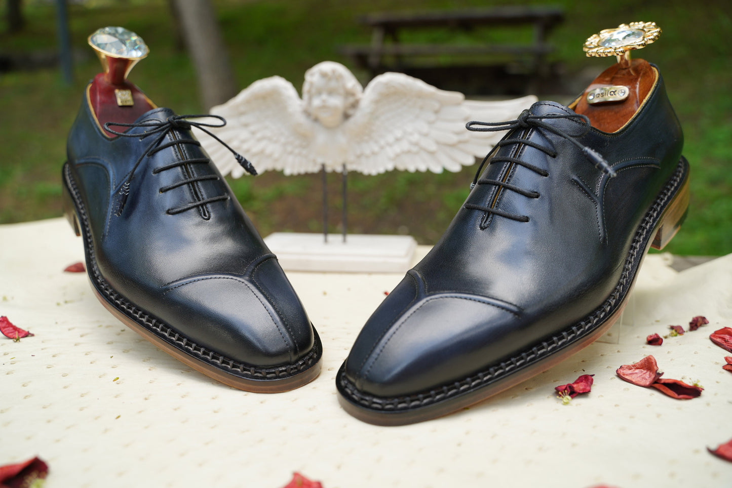 Wing Tip Black Leather Men Shoes Oxford Custom Men Shoes For Men Made To Order Personalized Shoes Dress Shoes Suit Shoes