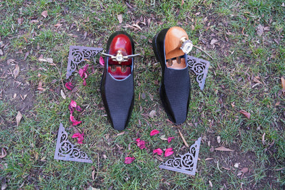 Black Leather Handmade Men Loafer / Men Dress Shoes Premium Quality Made To Order Men Shoe Loafer&Slip Ons