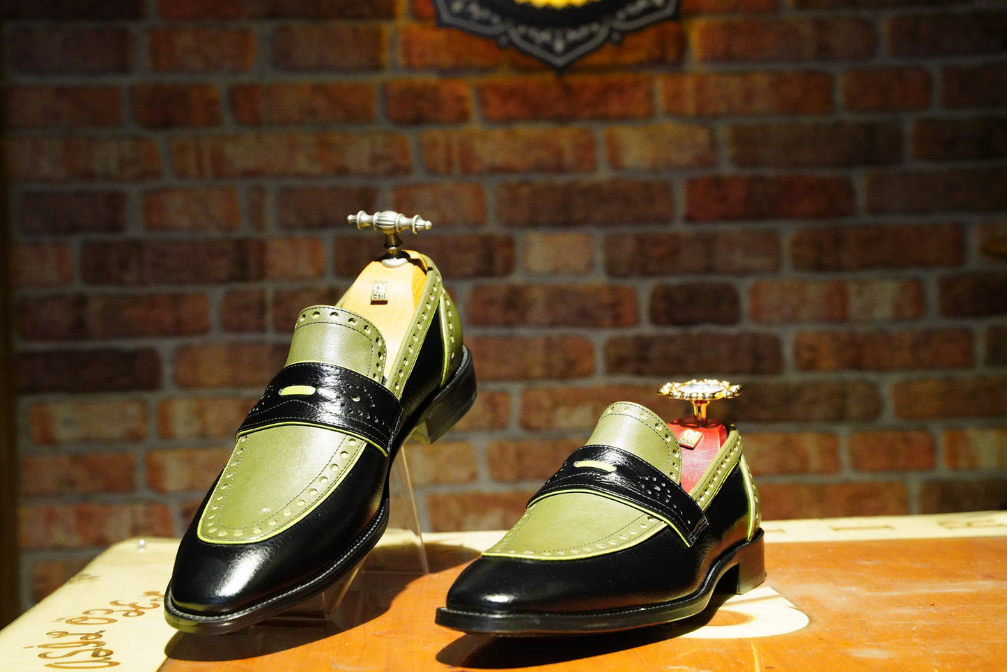 Black Brown Slip On Loafers For Men Handmade Premiım Quality Genuine Leather Shoes Dress Shoes Platform loafers Luxury Slip Ons